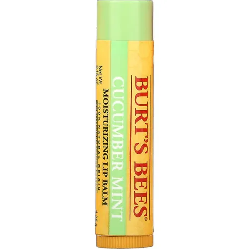 Бальзам для губ «огуречная мята» Burt’s Bees Cucumber Mint Lip Balm, 4.25 г. без уп.
