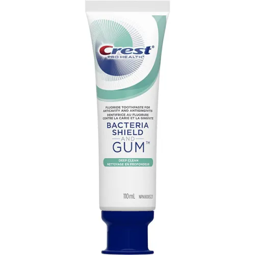 Глибоко очищаюча зубна паста проти нальоту навколо лінії ясен Crest Pro-Health Bacteria Shield & Gum Anticavity Fluoride