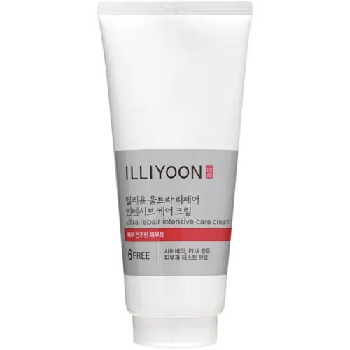 Восстанавливающий крем для поврежденной кожи лица Illiyoon Ultra Repair Intensive Care Cream, 200 мл.