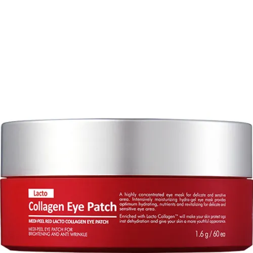 Антивозрастные патчи для глаз Medi Peel Red Lacto Collagen Eye Patch с коллагеном