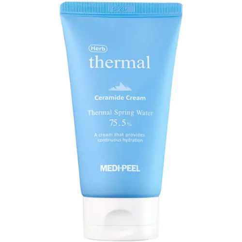Восстанавливающий крем для лица Medi Peel Herb Thermal Ceramide Cream с керамидами и термальной водой, 120 мл.