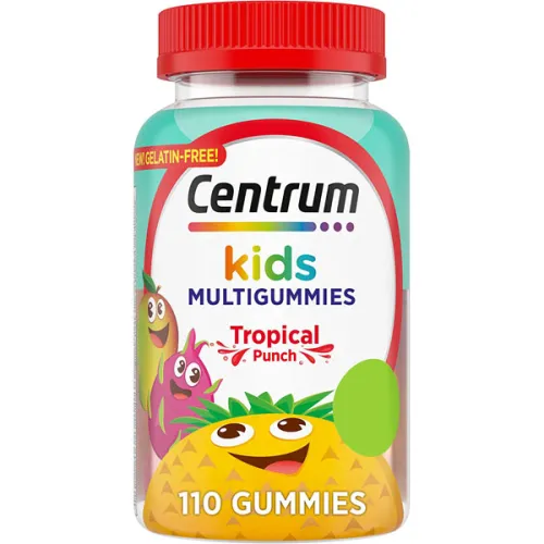 Мультивитаминный жевательный комплекс для детей от 4 лет Centrum Kids Tropical Punch MultiGummies