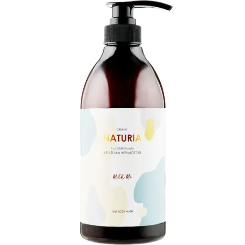 Гель для душа «молочный» Naturia Creamy Milk Body Wash Milk Me, 750 мл.