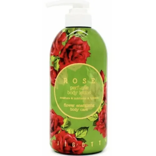 Парфумований лосьйон для тіла «троянда» Jigott Rose Perfume Body Lotion, 500 мл.