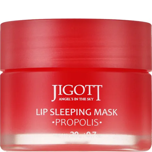 Нічна маска для губ Jigott Lip Sleeping Mask Propolis з екстрактом прополісу, 20 г.