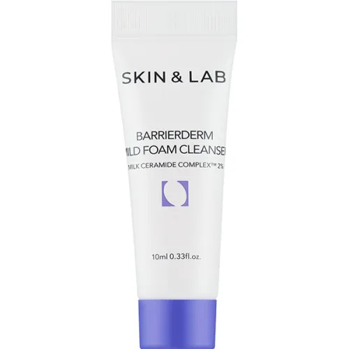 Мягкая пенка для очищения кожи лица SKIN&LAB Barrierderm Mild Foam Cleanser, 10 мл.