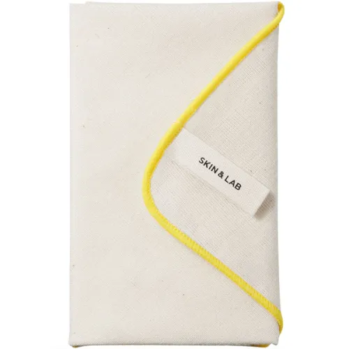 Салфетка-полотенце для очищения кожи лица «желтая» SKIN&LAB Cleansing Towel Yellow, 1 шт.