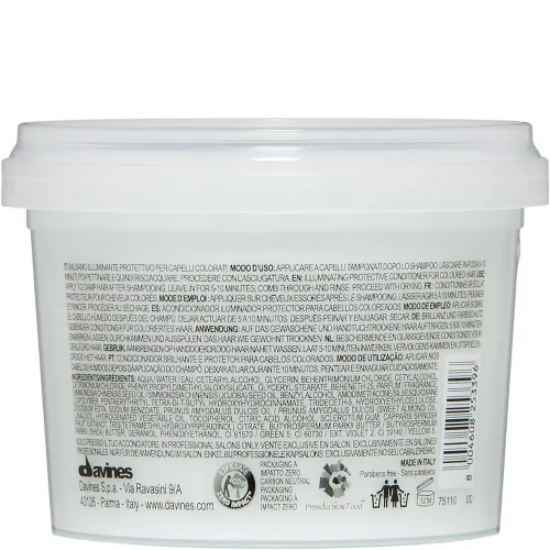Кондиционер для защиты цвета окрашенных волос Davines Minu Conditioner For Colored Hair, 75 мл. - вид 2