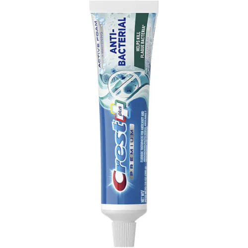 Антибактериальная зубная паста Crest Premium Plus Anti-Bacterial Toothpaste, 198 г.