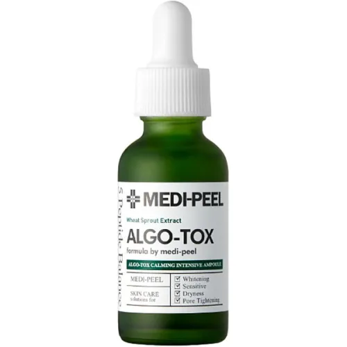 Ампульна заспокійлива детокс-сироватка для обличчя Medi Peel Algo-Tox Calming Intensive Ampoule, 30 мл.