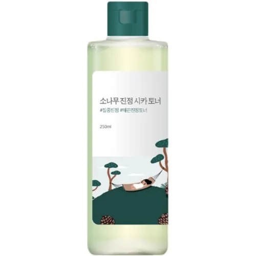 Заспокійливий тонер для обличчя Round Lab Pine Calming Cica Toner з екстрактом голок сосни, 250 мл.