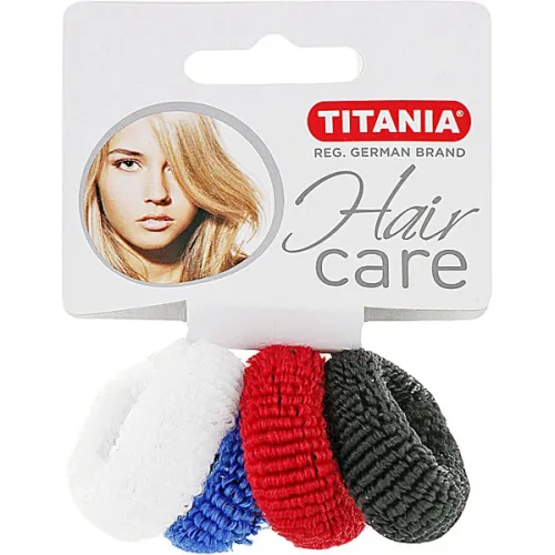 Набір різнокольорових резинок для волосся Titania 8016 Hair Band Set