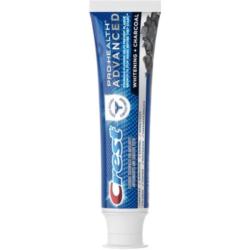 Отбеливающая зубная паста Crest Pro-Health Advanced Whitening + Charcoal Toothpaste с древесным углем, 130 г.