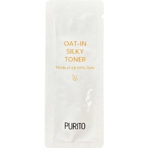 Інтенсивний живильний тонер для обличчя Purito Oat-in Silky Toner з екстрактом вівса, 1 г.