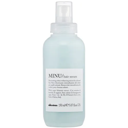 Несмываемая сыворотка для защиты цвета окрашенных волос Davines Minu Hair Serum For Colored Hair, 150 мл.