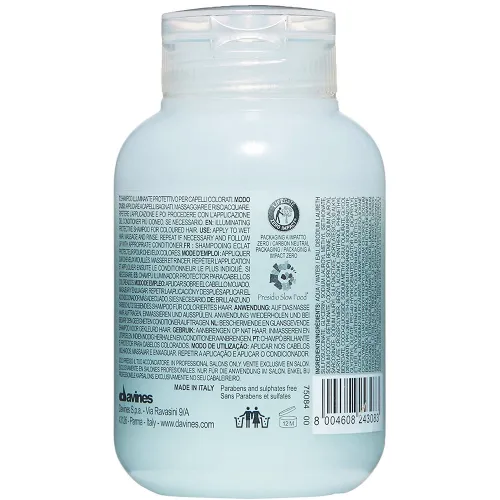 Шампунь для защиты цвета окрашенных волос Davines Minu Shampoo For Colored Hair, 75 мл. - вид 2