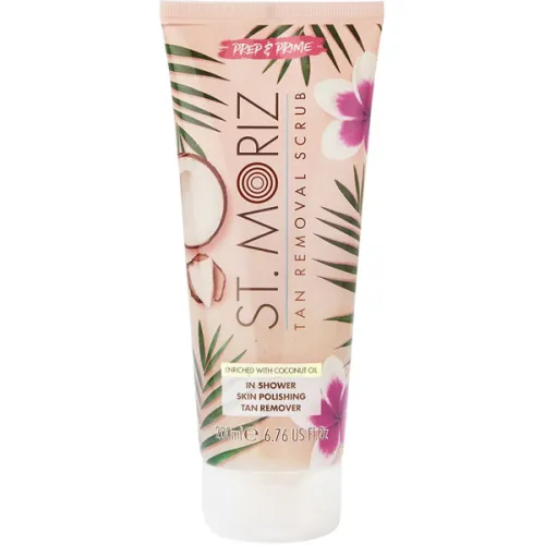 Скраб для видалення засмаги St.Moriz Coconut Tan Remover Scrub з кокосовим маслом, 200 мл.