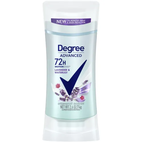 Антиперспірант для жінок «лаванда та водяна лілія» Degree MotionSense Lavender & Waterlily 72H Anti-perspirant, 74 г.