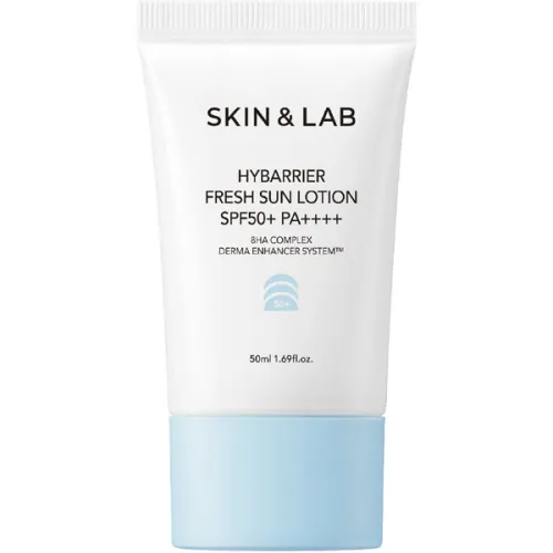 Увлажняющий солнцезащитный лосьон для лица SKIN&LAB Hybarrier Fresh Sun Lotion SPF50+ PA++++, 50 мл.