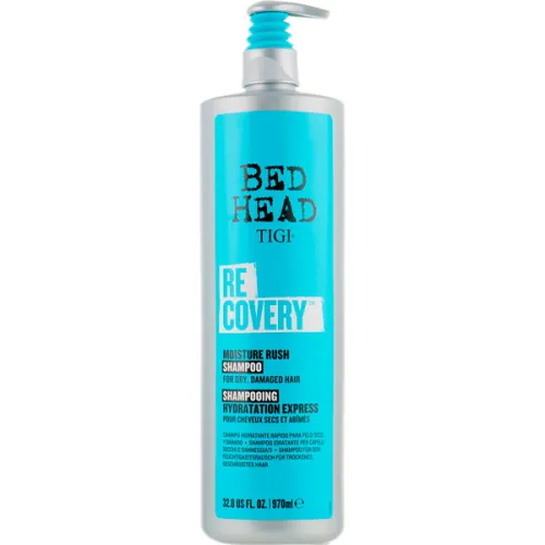 Зволожуючий шампунь для сухого та пошкодженого волосся Tigi Bed Head Recovery Moisture Rush Shampoo, 970 мл.