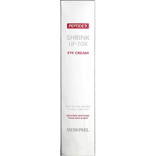 Зміцнюючий ліфтинг крем для шкіри навколо очей Medi Peel Peptide 9 Shrink Lif-Tox Eye Cream, 20 мл. - вигляд 2
