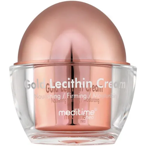 Омолаживающий лифтинг-крем для лица Meditime Neo Gold Lecithin Cream с лецитином и золотом, 50 мл.