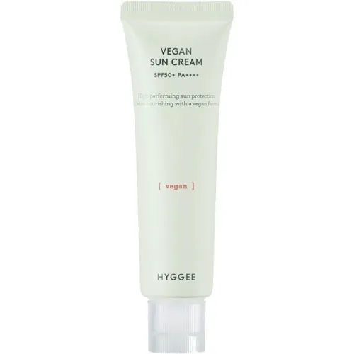 Сонцезахисний крем для обличчя Hyggee Vegan Sun Cream SPF50+ PA++++, 50 мл.