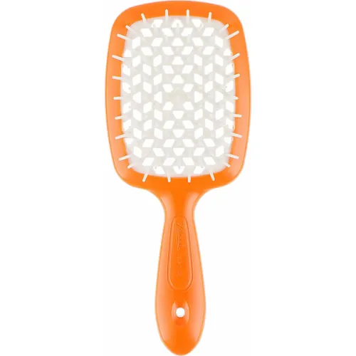 Щітка для волосся «помаранчева Janeke Superbrush The Original Orange & White 82SP226ARA з білим»