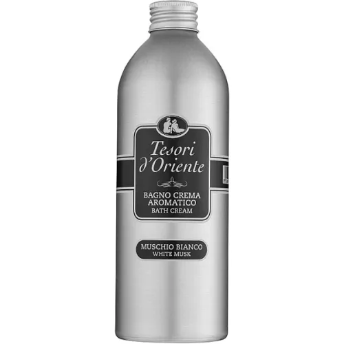 Крем для душа и ванны «белый мускус» Tesori d’Oriente Bath Cream White Musk, 500 мл.