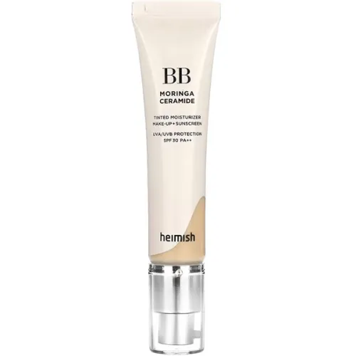 BB крем для обличчя Heimish Moringa Ceramide BB Cream SPF30 PA++ з керамідами, 30 мл.
