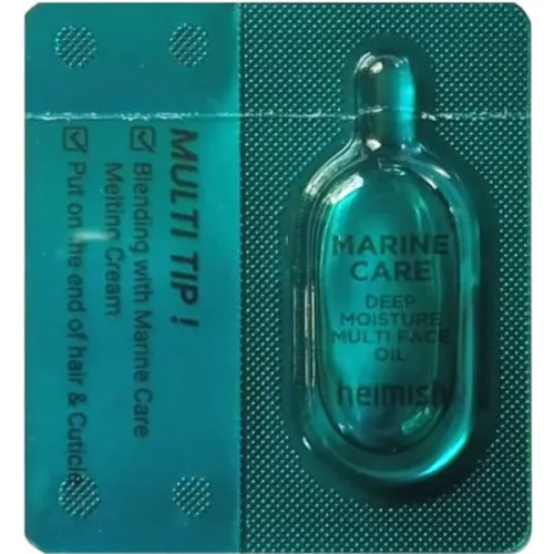 Масло-сыворотка для лица Heimish Marine Care Deep Moisture Multi Face Oil с морскими экстрактами, 3 мл.