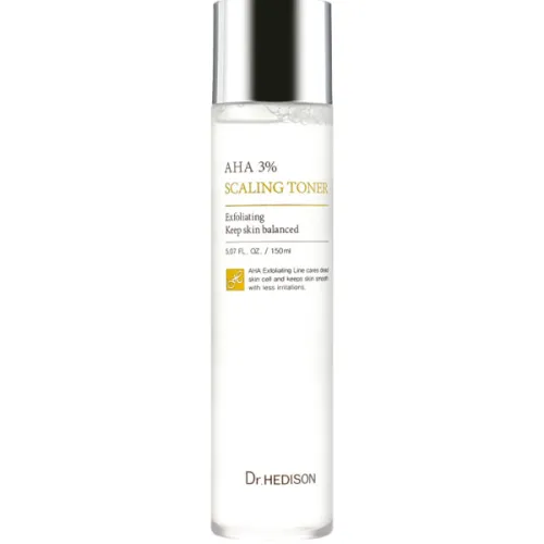 Тонер для проблемной кожи лица Dr.Hedison AHA 3% Scaling Toner с кислотами, 150 мл.