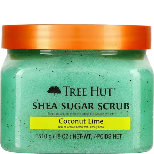 Цукровий скраб для тіла Tree Hut Shea Sugar Scrub Coconut Lime з маслом ши «кокосовий лайм», 510 г.