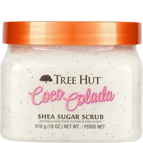 Цукровий скраб для тіла Tree Hut Shea Sugar Scrub Coco Colada з маслом ши «кокосова колада», 510 г.