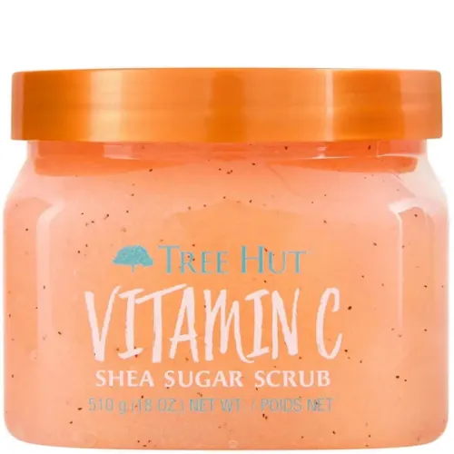 Сахарный скраб для тела Tree Hut Shea Sugar Scrub Vitamin C с маслом ши «витамин C», 510 г.