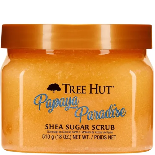 Цукровий скраб для тіла Tree Hut Shea Sugar Scrub Papaya Paradise з маслом ши «папайський рай», 510 г.