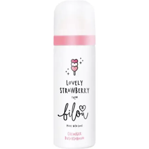 Пенка для душа «клубника» Bilou Shower Foam Lovely Strawberry, 50 мл.