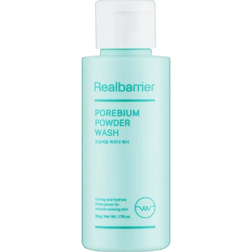 Энзимная пудра для глубокого очищения кожи лица Real Barrier Porebium Powder Wash, 50 г.