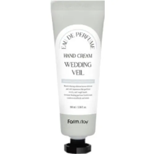 Парфюмированный крем для рук «свадебная фата» FarmStay Eau de Perfume Hand Cream Wedding Veil, 100 мл.