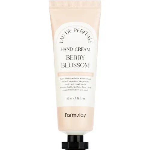 Парфюмированный крем для рук «ягодный цвет» FarmStay Eau de Perfume Hand Cream Berry Blossom, 100 мл.