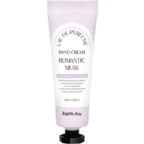 Парфюмированный крем для рук «мускус» FarmStay Eau de Perfume Hand Cream Romantic Musk, 100 мл.