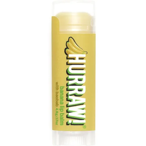 Бальзам для губ «банан і баобаб» Hurraw! Banana Lip Balm, 4.8 г.