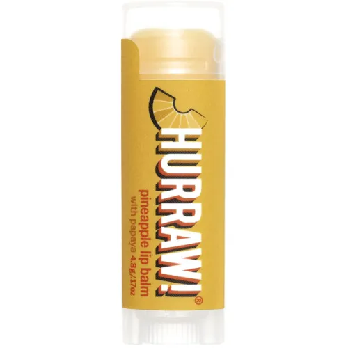 Бальзам для губ «ананас и папайя» Hurraw! Pineapple Lip Balm, 4.8 г.