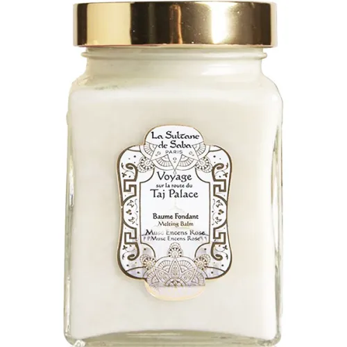 Бальзам для тела «мускус ладан и роза» La Sultane De Saba Taj Palace Melting Balm Musk Incense Rose, 300 мл.