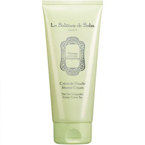 Крем-гель для душу «зелений чай La Sultane De Saba Ginger Green Tea Shower Cream з імбиром», 200 мл.
