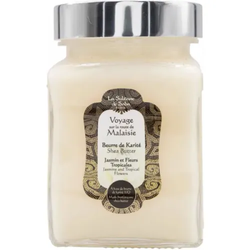 Масло для обличчя, тіла та волосся «тропічні квіти чампака» La Sultane De Saba Shea Butter Champaka Tropical Flowers, 300 мл.