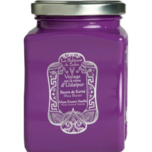 Масло для обличчя, тіла та волосся «мускус ладан та ваніль» La Sultane De Saba Shea Butter Musk Incense Vanilla, 300 мл.