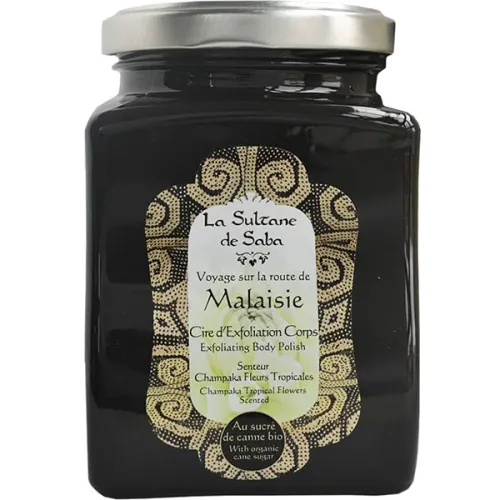 Відлущуючий скраб для тіла «чампакі та тропічні квіти» La Sultane De Saba Malaysian Exfoliating Body Polish Champaka &