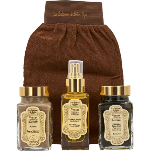 Подарочный набор для лица и тела «ритуал хаммама» La Sultane De Saba Hammam Ritual Gift Set