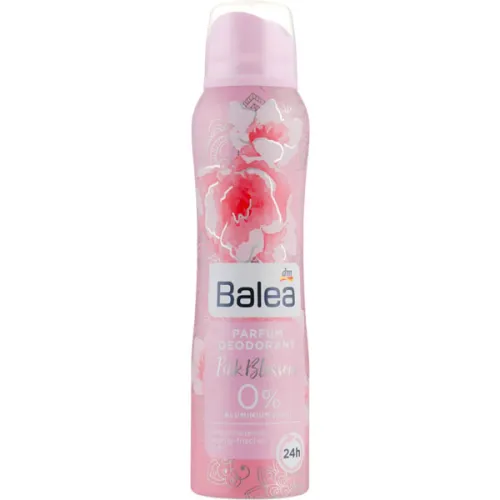 Парфумований дезодорант для жінок «квітуча вишня» Balea Parfum Deodorant Pink Blossom, 200 мл.